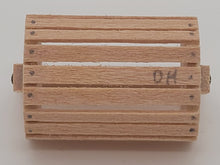 Load image into Gallery viewer, Wooden Rocking Basket with Handle - Signed DH
