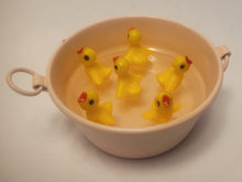 Load image into Gallery viewer, Chirping Ducklings in Galvanized Bucket
