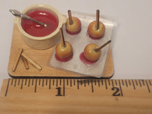 Load image into Gallery viewer, Candy Apples and Pot on Wooden Board
