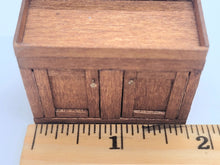 Load image into Gallery viewer, Dollhouse Miniature ~ 1:24 Scale, Vintage Wooden Cabinet by Sue Hoeltge

