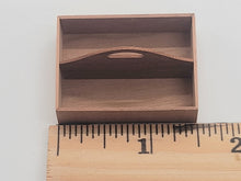 Load image into Gallery viewer, Al Chandronnait – Carved Wooden Tray with Divider Handle
