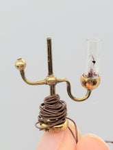 Load image into Gallery viewer, Dollhouse Miniature ~ 1/2&quot; Scale, Golden Decorative Lamp
