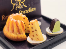 Load image into Gallery viewer, Dollhouse Miniature ~ 1:12 Scale, 3pc Cake Set by Reutter Porcelain

