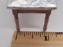 Load image into Gallery viewer, Foil-Covered Wooden Table
