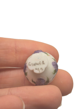 Load image into Gallery viewer, Ginger – Porcelain Fruit Bowl w/ Grape Designs

