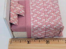 Load image into Gallery viewer, Handmade Wooden Pink Patterned Bed
