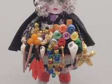 Load image into Gallery viewer, 1&quot; Peddler Doll – by Cheryl Warder
