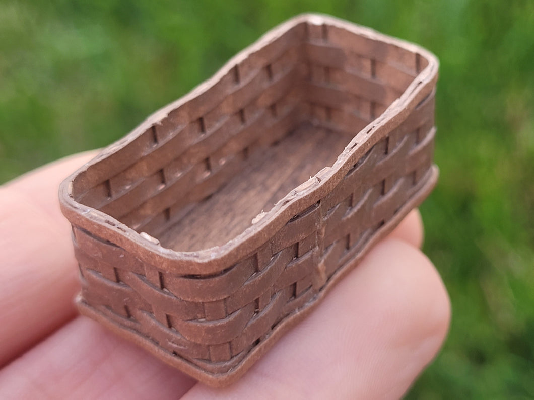 Al Chandronnait – Rectangular Woven Basket