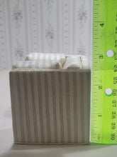 Load image into Gallery viewer, 4pc Striped Handmade Living Room Set w/ Couch, 2 Chairs, and Ottoman
