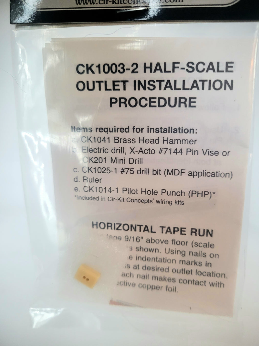 Cir-Kit Wall Outlet #CK1003-2