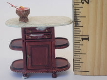 Load image into Gallery viewer, Dollhouse Miniature ~ 1:24 Scale, Bespaq Bar with Coconut Drink &amp; Stool 2pc Set
