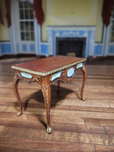 Load image into Gallery viewer, Ornate Wooden Table w/ Handpainted Floral Decor by Jia Yi Jia Yi
