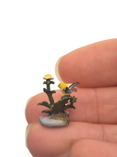 Load image into Gallery viewer, Goebel Olszewski – Porcleain Gold Finch On Flower Branches Figurine
