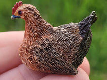 Load image into Gallery viewer, Sitting Hen - Made of Resin
