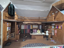 Load image into Gallery viewer, 'Busy Hands Needlework - Weevings Supplies' Fabric Store Dollhouse
