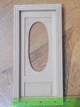 Load image into Gallery viewer, Dollhouse Miniature ~ 1:12 Scale, Victorian Oval Glass Door
