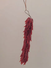 Load image into Gallery viewer, Dollhouse Miniature ~ 1:12 Scale, Hanging Drying Chili Peppers
