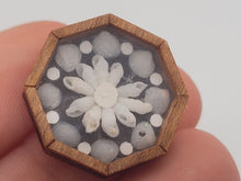 Load image into Gallery viewer, ¾&quot; Sailor&#39;s Valentine- Shells in Flower Shape – by Pam Friend
