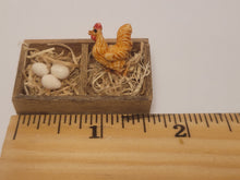 Load image into Gallery viewer, Crate with Chicken and Eggs
