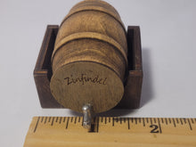 Load image into Gallery viewer, Zinfandel Barrel and Wooden Holder

