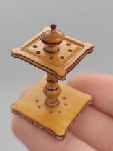 Load image into Gallery viewer, Dollhouse Miniature ~ 1/2&quot; Scale, Wooden Pool Stick Holder - Made by Bespaq
