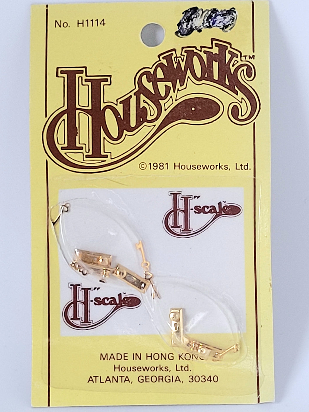 Houseworks Doorknobs & Key Product #H1114