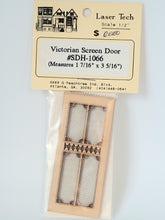 Load image into Gallery viewer, Laser Tech Ornate Victorian Screen Door #SDH-1066
