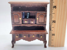 Load image into Gallery viewer, Dollhouse Miniature ~ 1:24 Scale, Vintage Queen Anne Hutch
