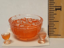 Load image into Gallery viewer, Strawberry Punch Bowl with 8 Glasses
