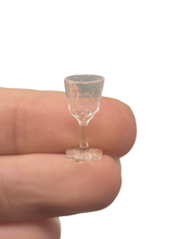 Load image into Gallery viewer, Handblown Textured Glass Wine Goblet
