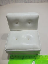 Load image into Gallery viewer, Bespaq 3 Piece White Leather Sofa Set with Two Chairs Couch Living Room Pre Owned Art Deco Modern
