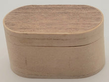 Load image into Gallery viewer, Al Chandronnait – Oval Wooden Box with Removable Lid
