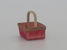 Load image into Gallery viewer, Al Chandronnait – Little Red Wooden Basket
