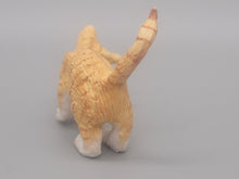 Load image into Gallery viewer, Resin Orange Tabby Cat - Rubbing Position

