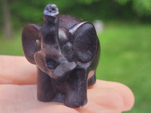 Load image into Gallery viewer, Elephant Statue Dark Brown

