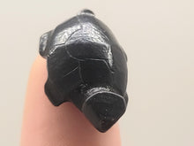 Load image into Gallery viewer, Zuni Fetish Carving Turtle Black

