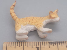 Load image into Gallery viewer, Resin Orange Tabby Cat - Rubbing Position
