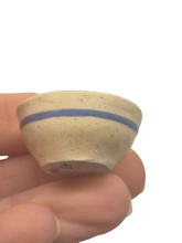 Load image into Gallery viewer, Deborah McKnight – Glazed Ceramic Mixing Bowl with Blue Stripe
