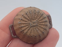 Load image into Gallery viewer, Metal Round Woven Basket
