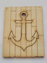 Load image into Gallery viewer, Anchor Design – Wooden Cutout Sign
