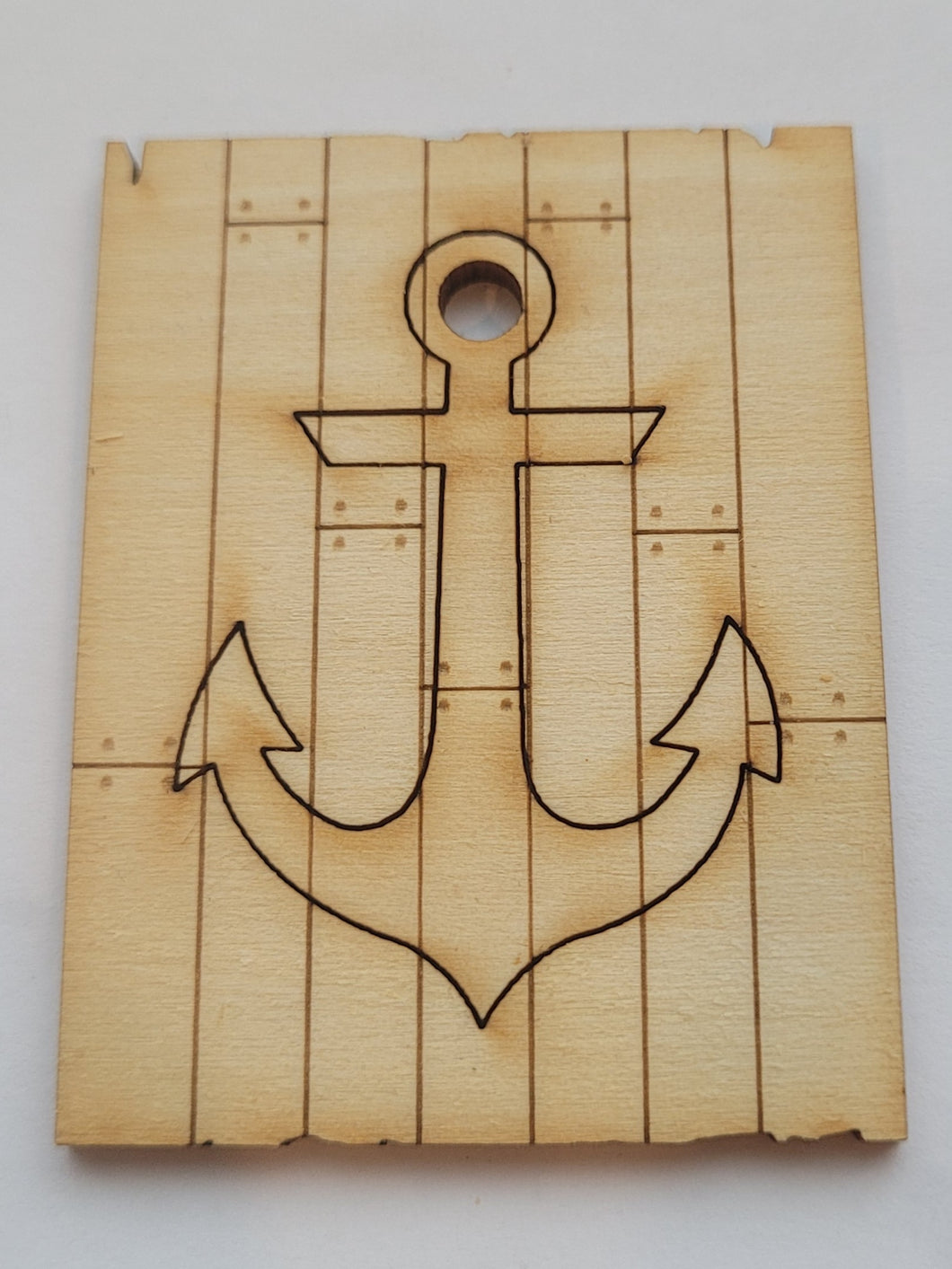 Anchor Design – Wooden Cutout Sign
