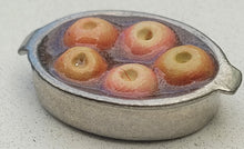 Load image into Gallery viewer, Cored Apples in Water in Metal Roasting Pan
