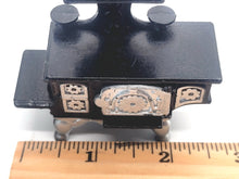 Load image into Gallery viewer, Dollhouse Miniature ~ 1:24 Scale, Metal Wood Burning Stove - Drawers Not Functional
