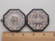 Load image into Gallery viewer, 2&quot; Sailor&#39;s Valentine - &#39;Be My Love&#39; with Assorted Shells and Flowers - by Pam Friend
