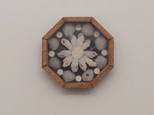 Load image into Gallery viewer, ¾&quot; Sailor&#39;s Valentine- Shells in Flower Shape – by Pam Friend
