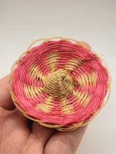 Load image into Gallery viewer, Dollhouse Miniature ~ 1:12 Scale, Pink Straw Sombrero
