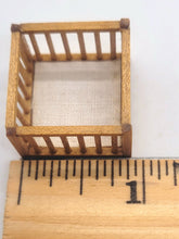 Load image into Gallery viewer, Dollhouse Miniature ~ 1:24 Scale, 2pc Children&#39;s Playset - Toy Crib and Bead Rollercoaster – S. Hoeltge

