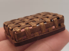Load image into Gallery viewer, Al Chandronnait - Shallow Rectangular Basket with Large Weave
