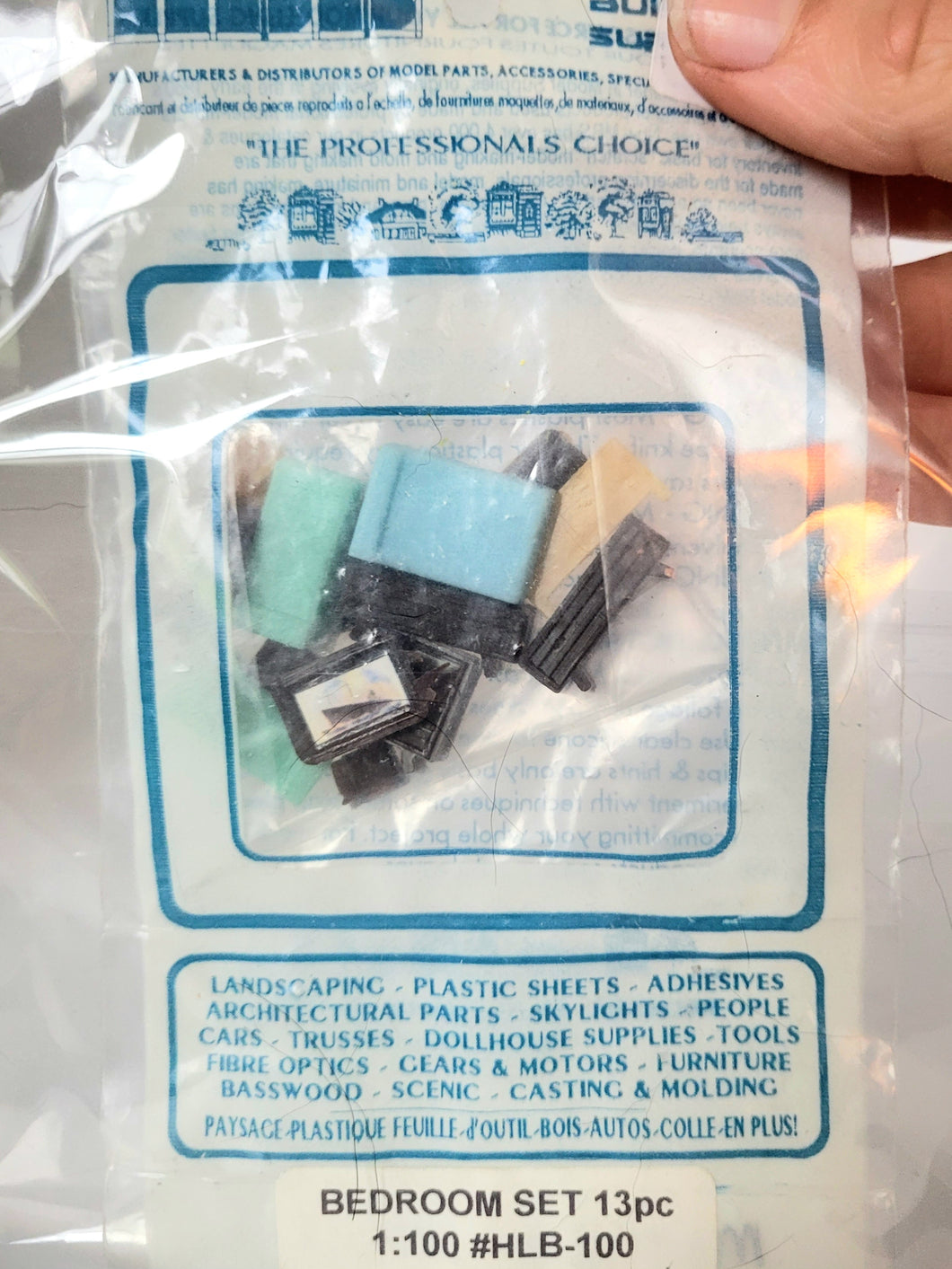 13pc Bedroom Set by Model Builders Supply #HLB-100