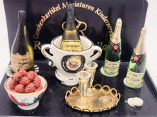 Load image into Gallery viewer, Dollhouse Miniature ~ 1:12 Scale, Champagne Breakfast Set *Missing Pieces, As Is* by Reutter Porcelain
